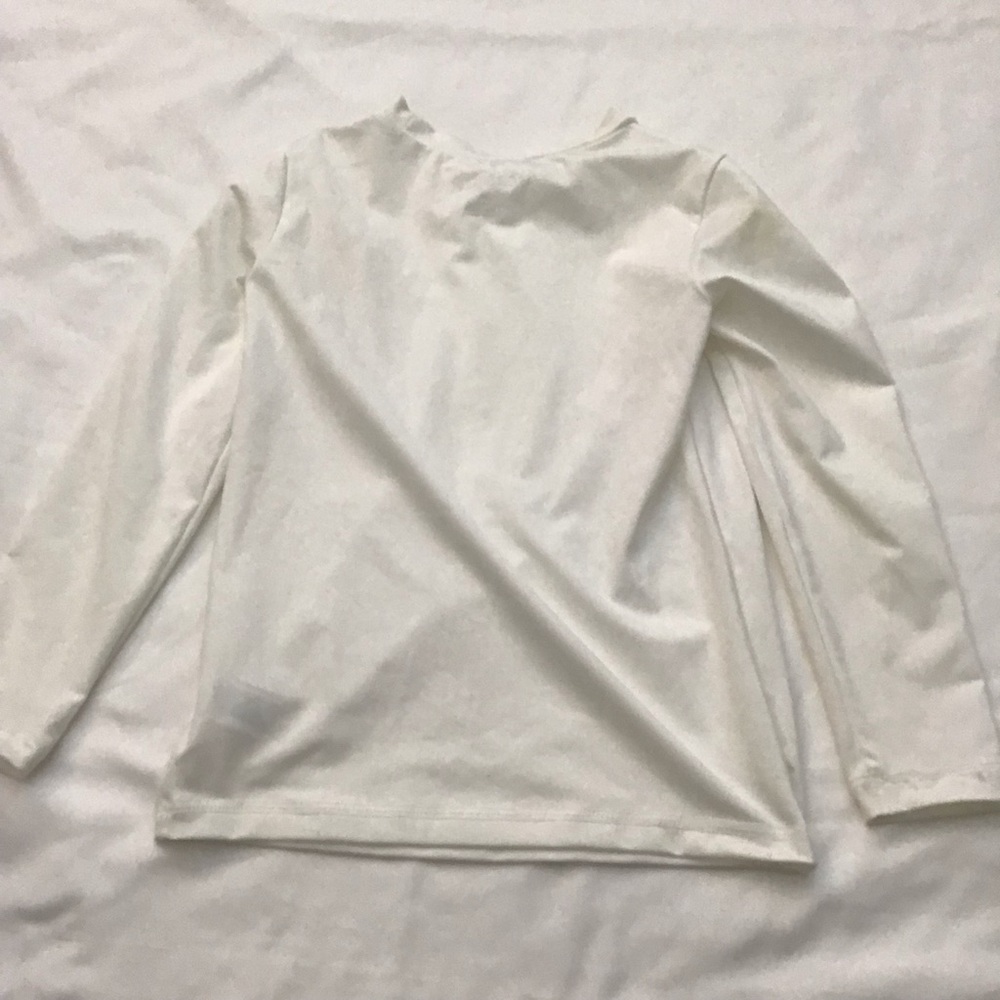 Cat & Jack White Rash Guard - Picture 2 of 3